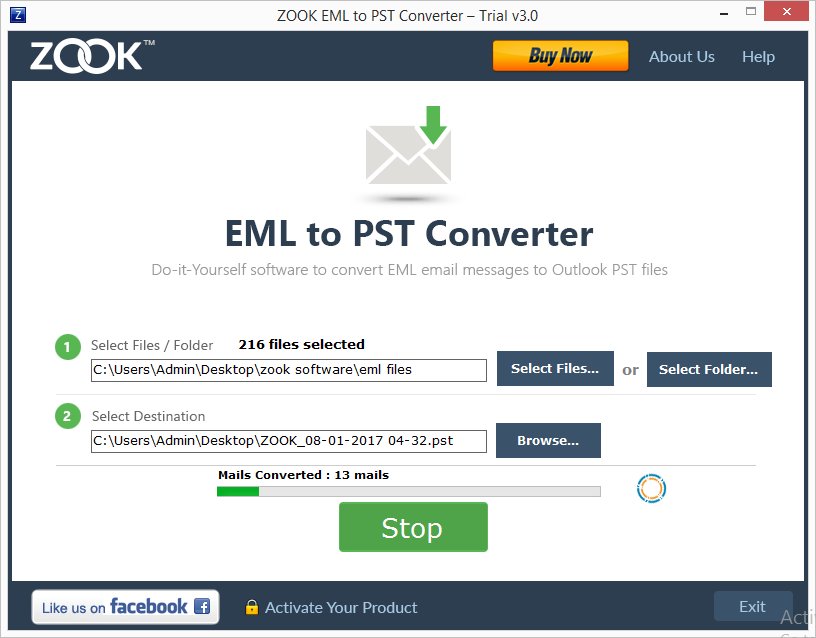 eml to pst conversion