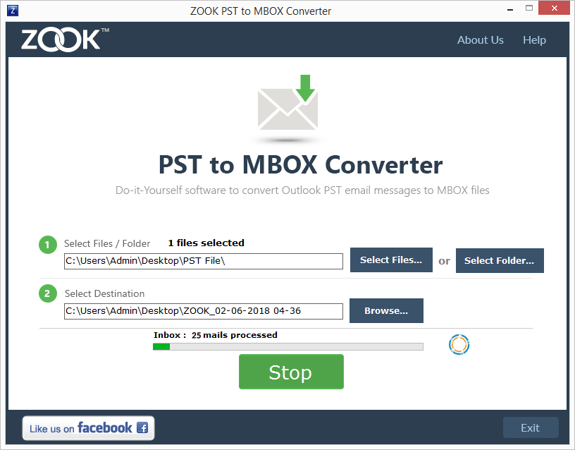 pst to mbox conversion